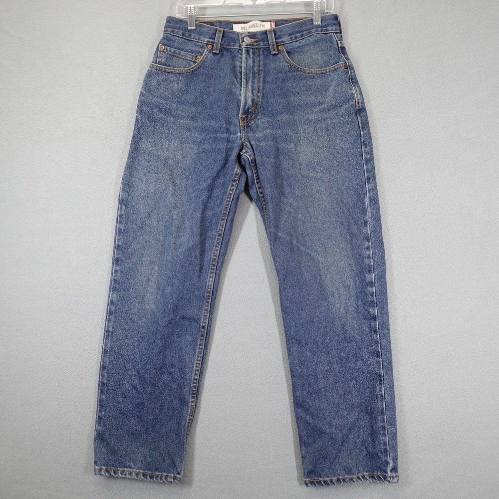 Levi's 550 Jeans Mens 32x30 Blue Relaxed Fit Denim Pants Casual Workwear Classic